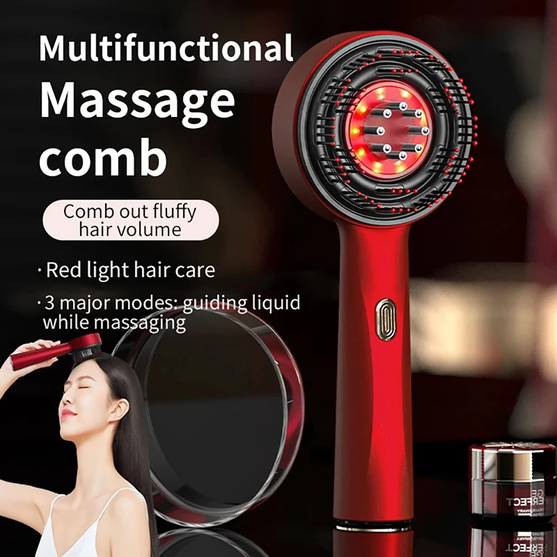 Hair Care Oil - Pettine Massaggiante Elettrico a Vibrazione, Spazzola