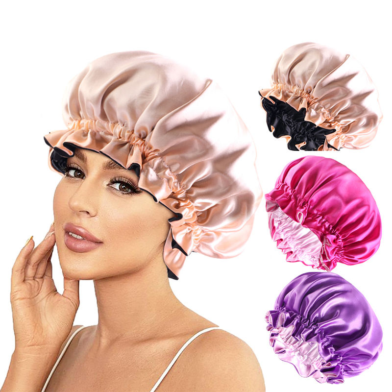 Satin Hair Bonnet - Nuovo berretto da notte in raso