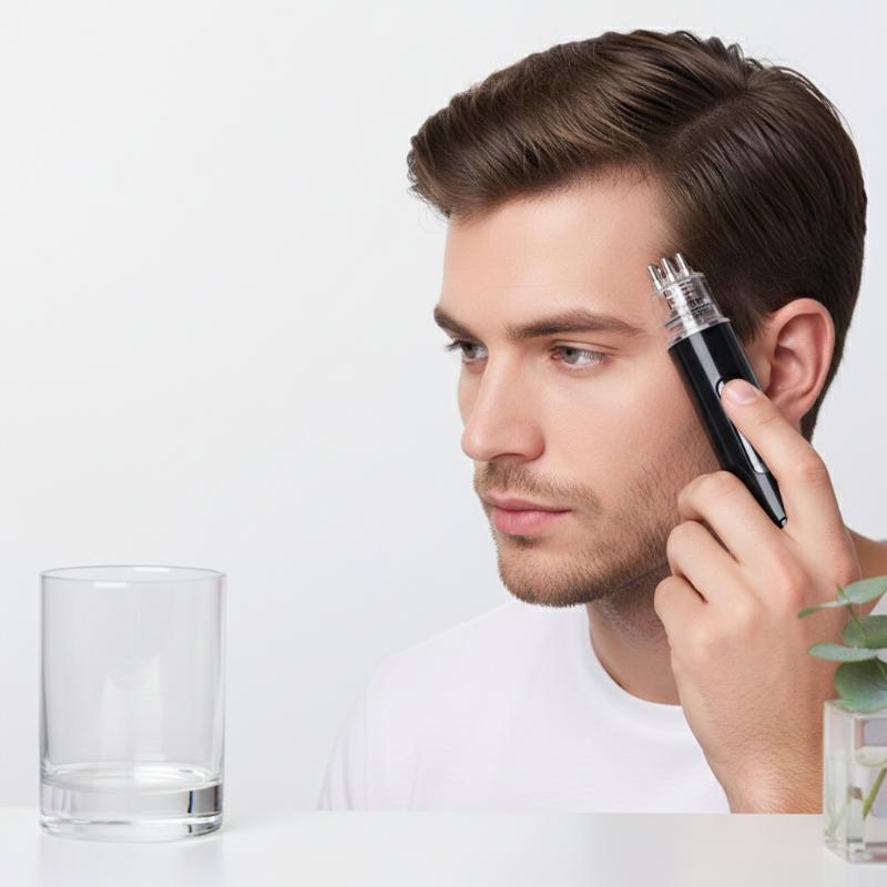 Hair Care Oil - Set di 1 Massaggiatore Portatile per