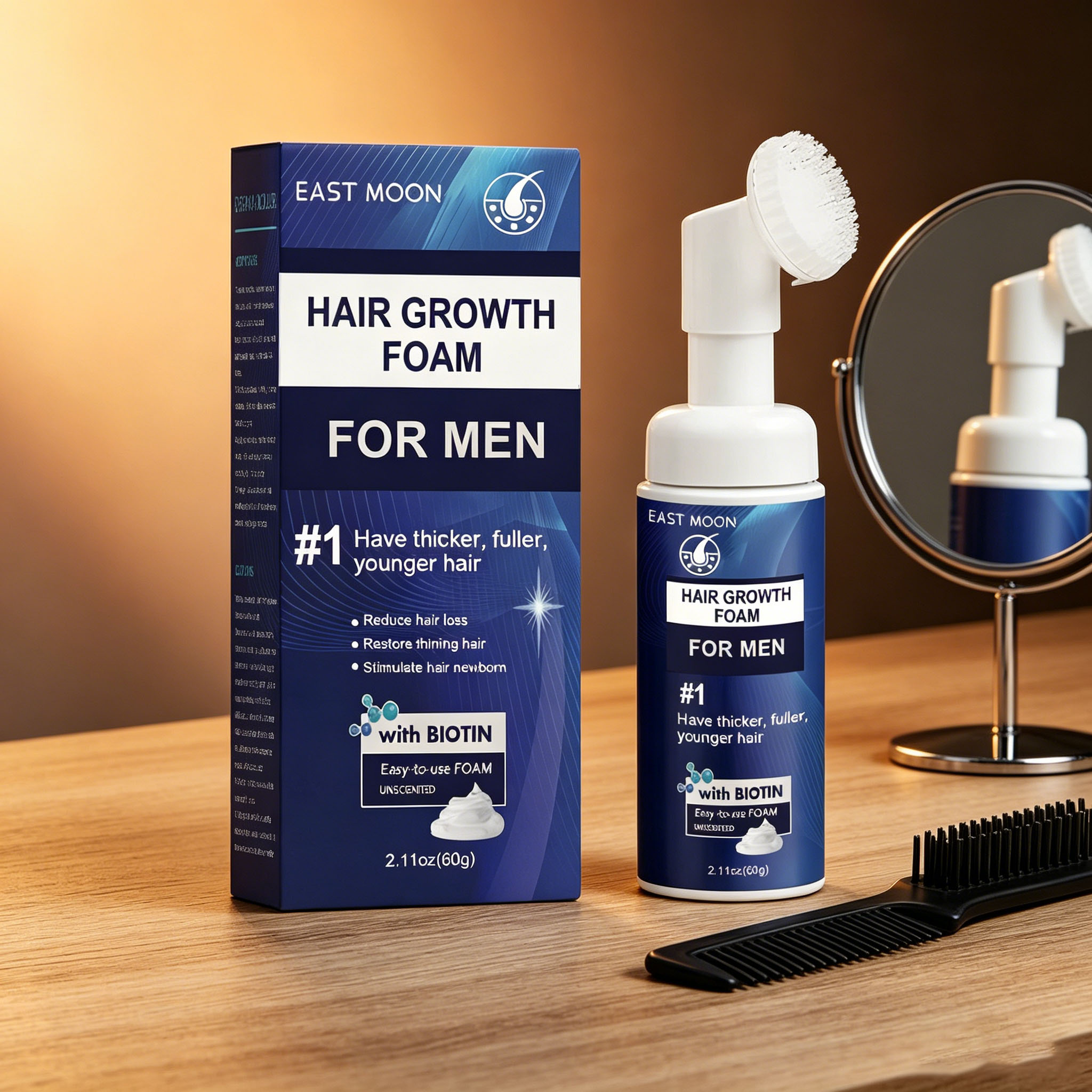 Hair Care Nature - Schiuma per la Crescita dei Capelli