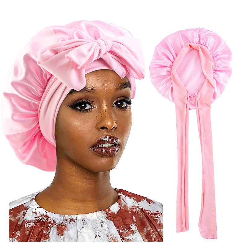 Satin Hair Bonnet - Nuovo berretto da notte in raso