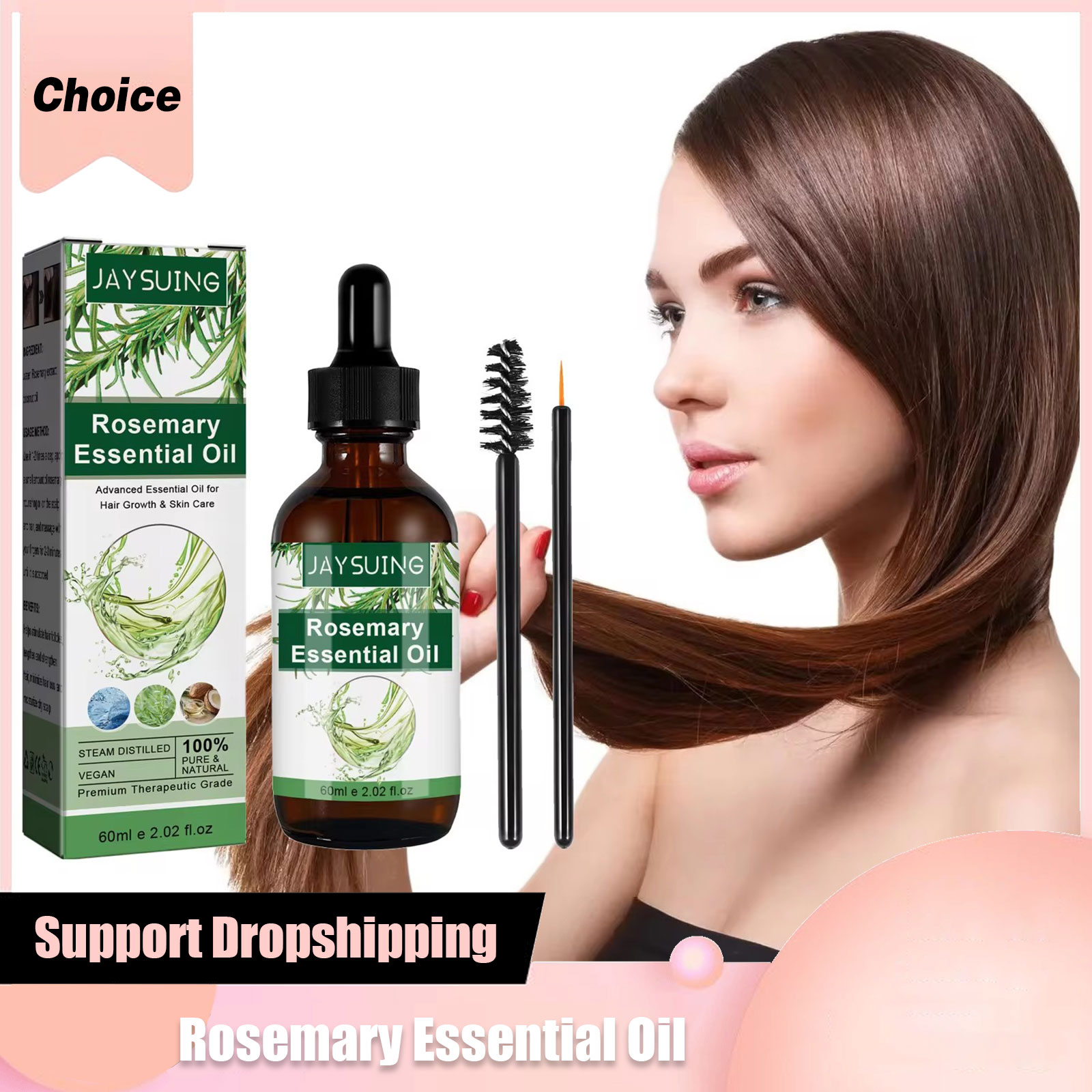 Hair Care Hair Serum - Olio essenziale di rosmarino per la