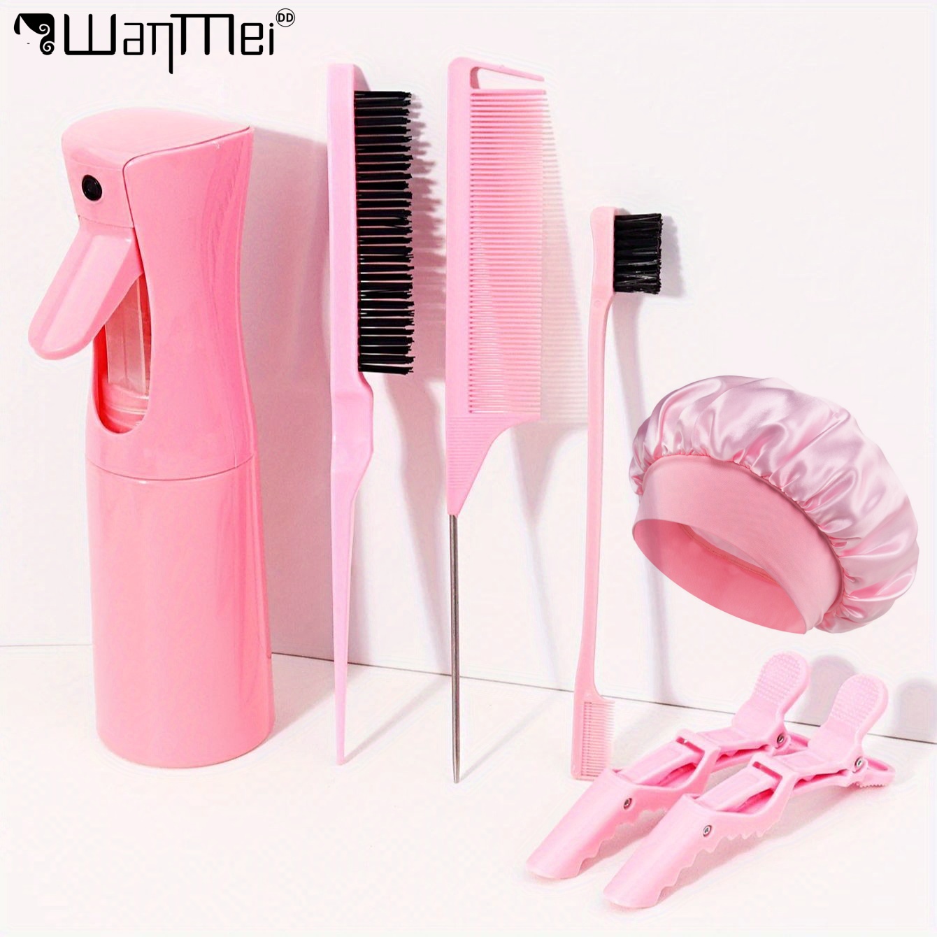Satin Hair Bonnet - Set Professionale di Strumenti per lo