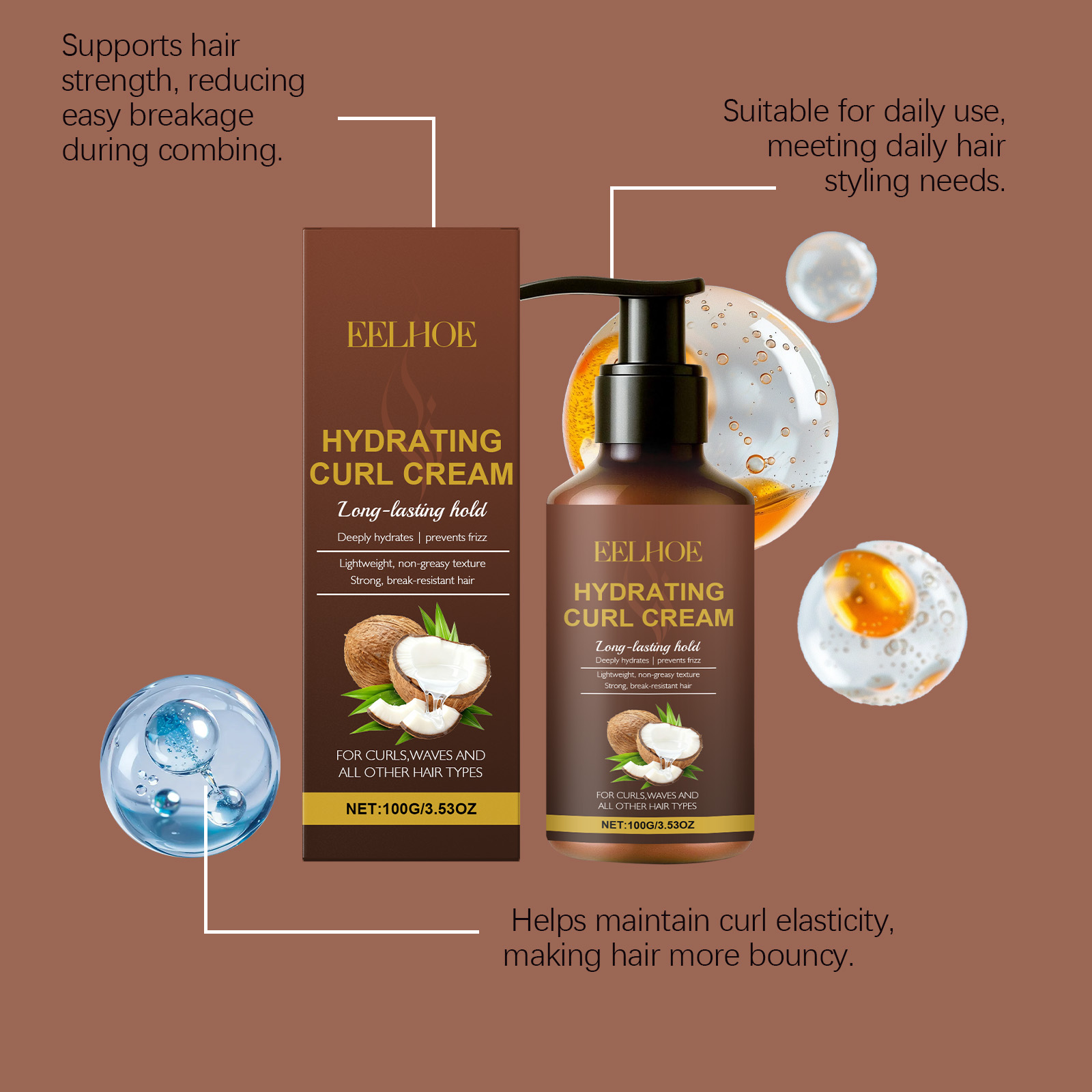 Crema per lo styling dei ricci - Hair Care Nature recensione e prezzo
