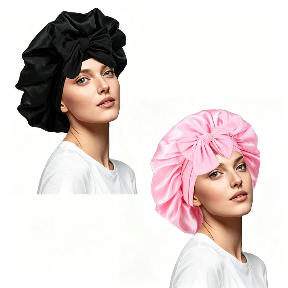 2 Cappelli in Raso per Donne,  - Satin Hair Bonnet recensione e prezzo