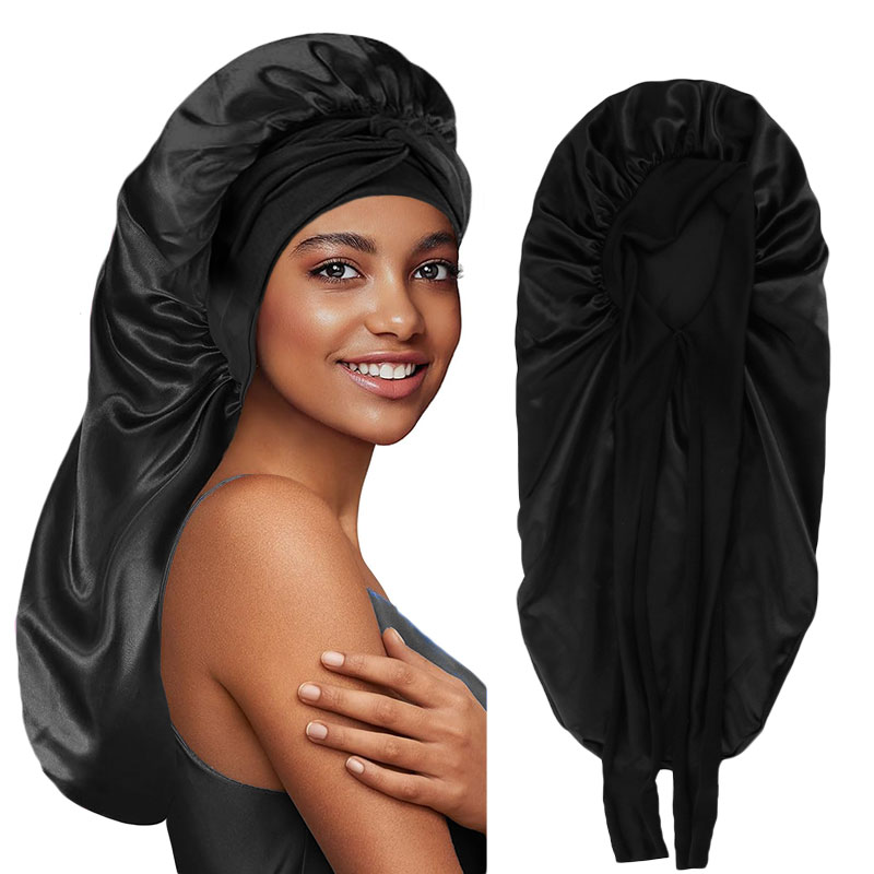 Cofano a treccia con fiocco in - Satin Hair Bonnet recensione e prezzo
