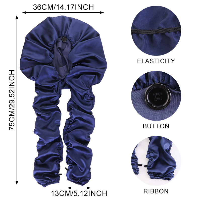 Nuovo Cappello da Notte in Ras - Satin Hair Bonnet recensione e prezzo