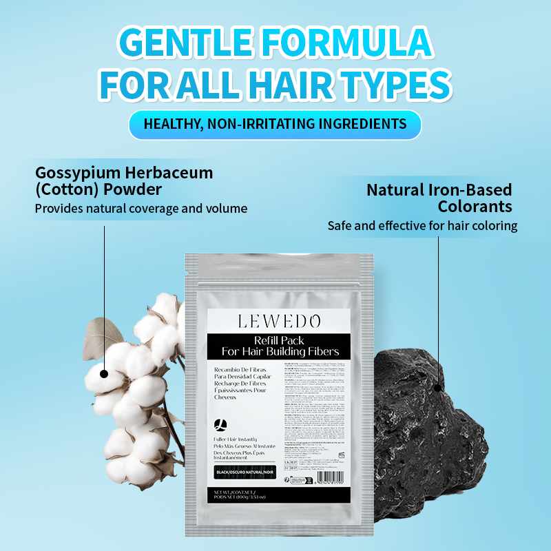 Polvere di fibre per capelli 1 - Hair Care Nutrition recensione e prezzo