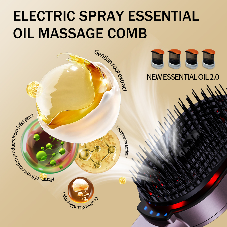 Pettine per massaggio 4 in 1 B - Hair Care Oil recensione e prezzo