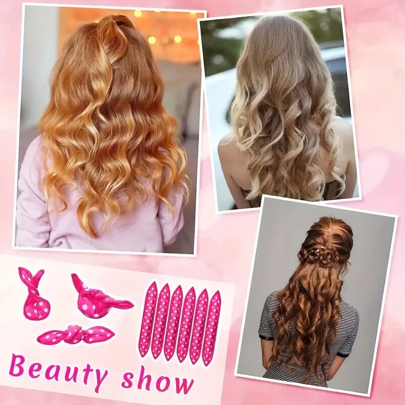 11 pz Kit bigodini per capelli - Satin Hair Bonnet recensione e prezzo