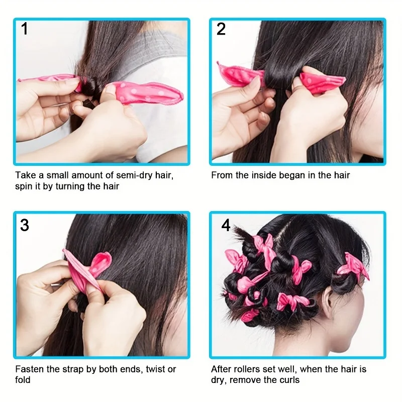 11 pz Kit bigodini per capelli - Satin Hair Bonnet recensione e prezzo