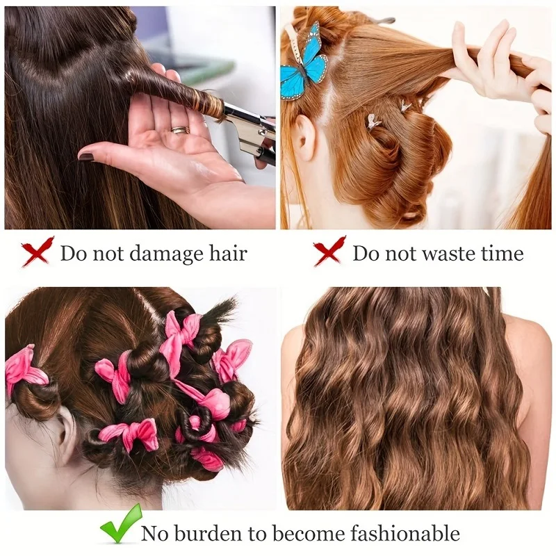 11 pz Kit bigodini per capelli - Satin Hair Bonnet recensione e prezzo