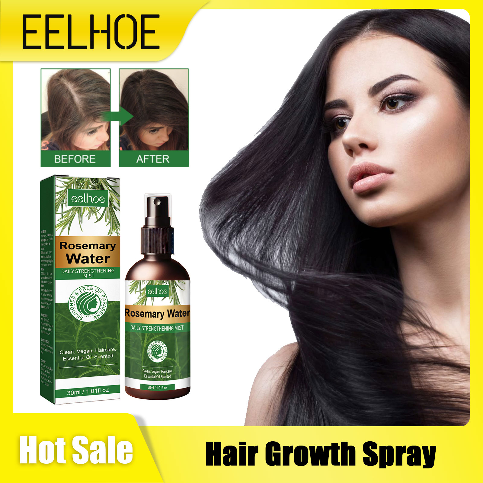 Spray al rosmarino per capelli - Hair Care Nature recensione e prezzo